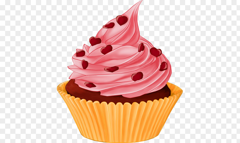 Cake Cupcake Red Velvet Frosting & Icing Clip Art PNG