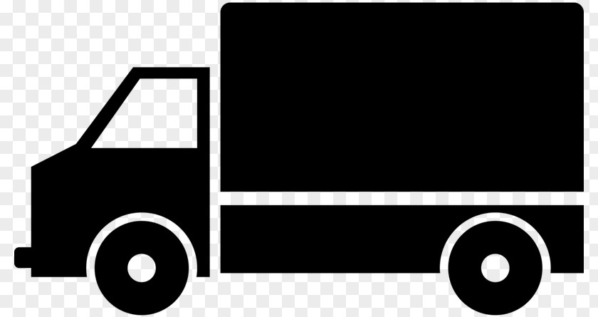 Delivery Truck Pickup Vector Graphics Clip Art PNG