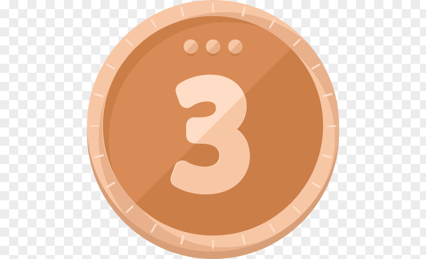 First Second Third Iconfinder Coin PNG
