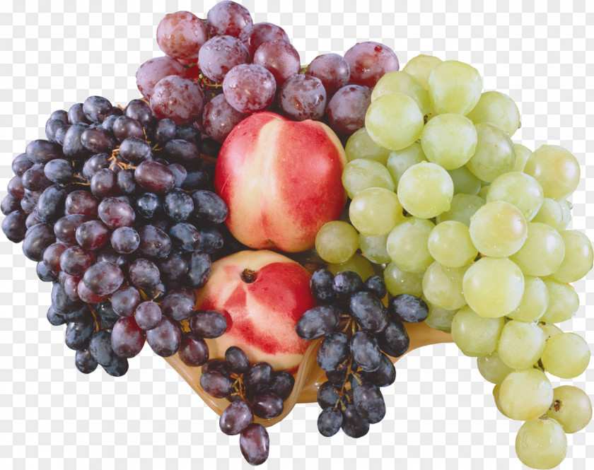 Grape Common Vine Fruit Peach Wallpaper PNG
