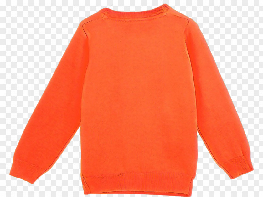 Neck Tshirt Orange PNG