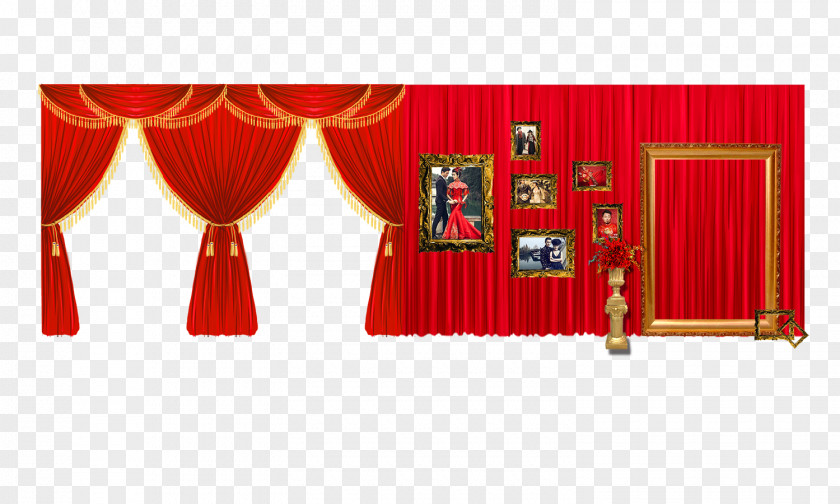 Red,wedding,Showcase Wedding Chinese Marriage PNG