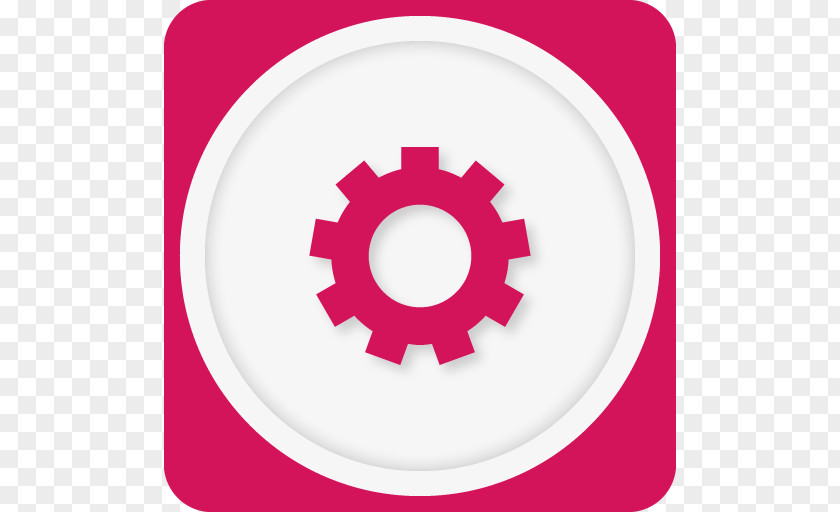 Setting 2 Pink Wheel Symbol Clip Art PNG