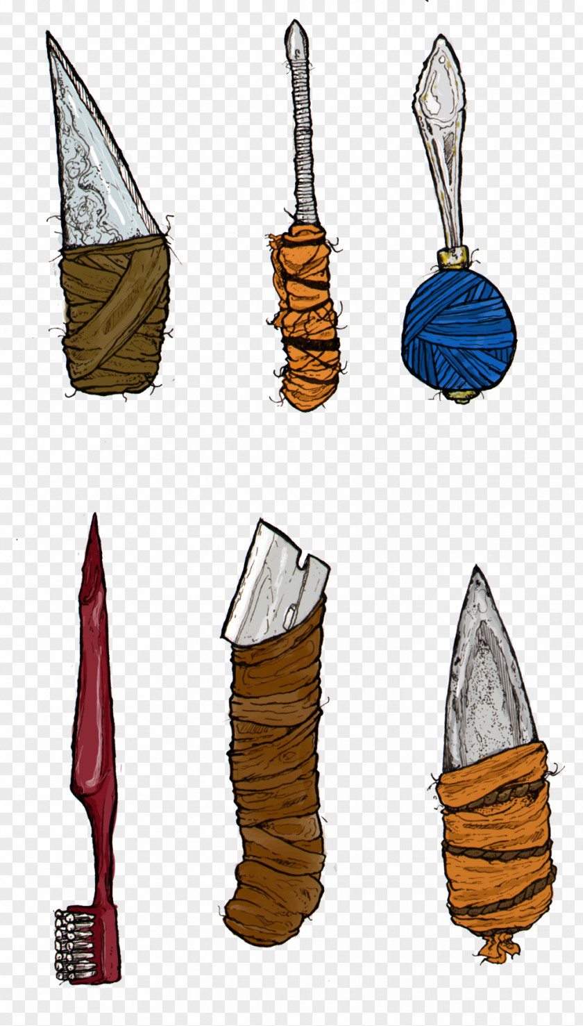 Shiv The Escapists Prison Weapon Knife PNG