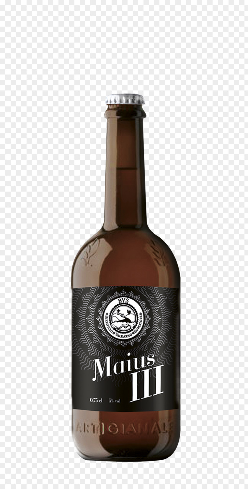 Beer Rye Whiskey Liqueur Bottle PNG