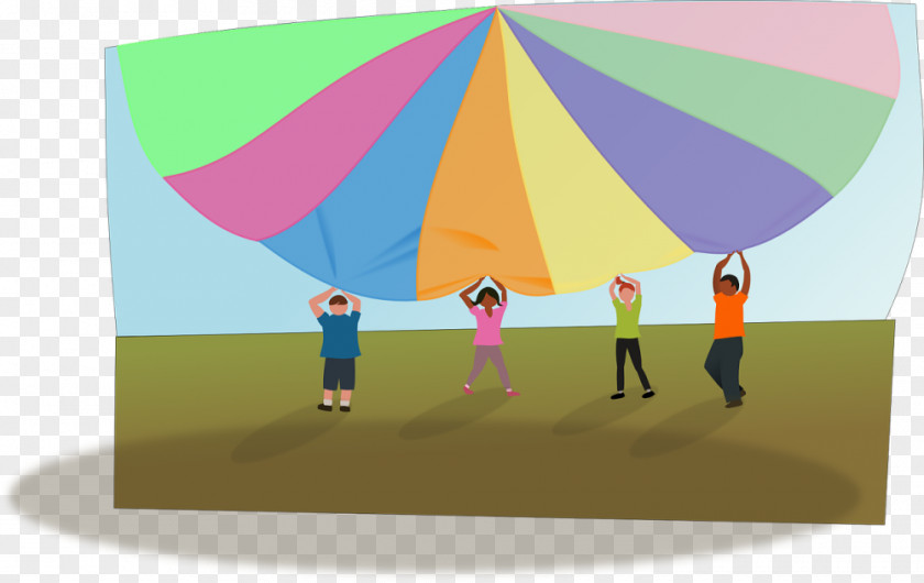 Child Parachute Clip Art PNG