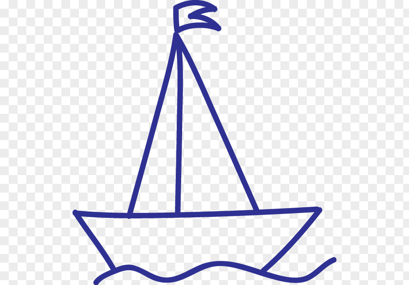 Hand Painted,boat Area Triangle Clip Art PNG