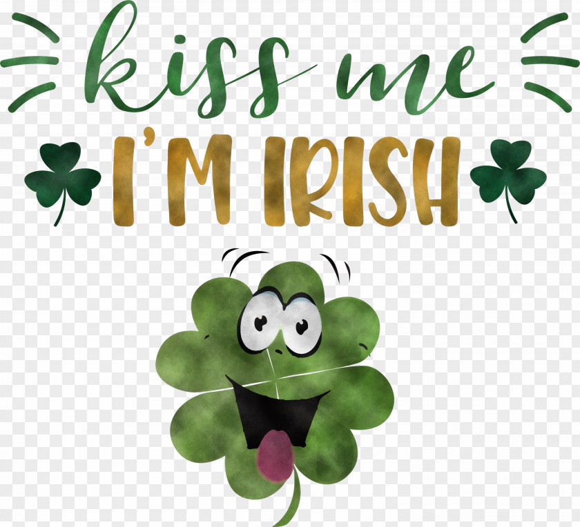 Kiss Me Irish Patricks Day PNG