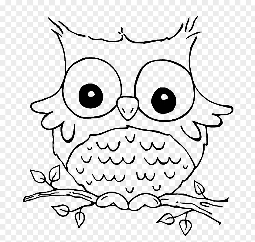 Monster Printing Coloring Book Animal Cuteness Adult Owl PNG