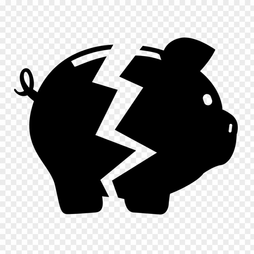 Poor Piggy Bank Money Mobile Banking PNG