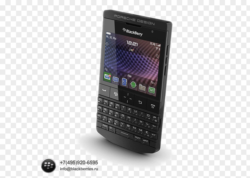 Porsche BlackBerry Design P'9982 Z10 KEYone PNG