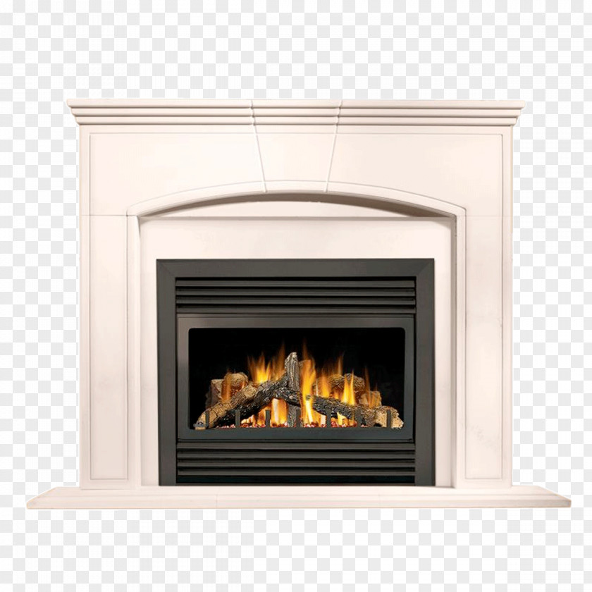 Chimney Fireplace Insert Direct Vent Natural Gas Stove PNG