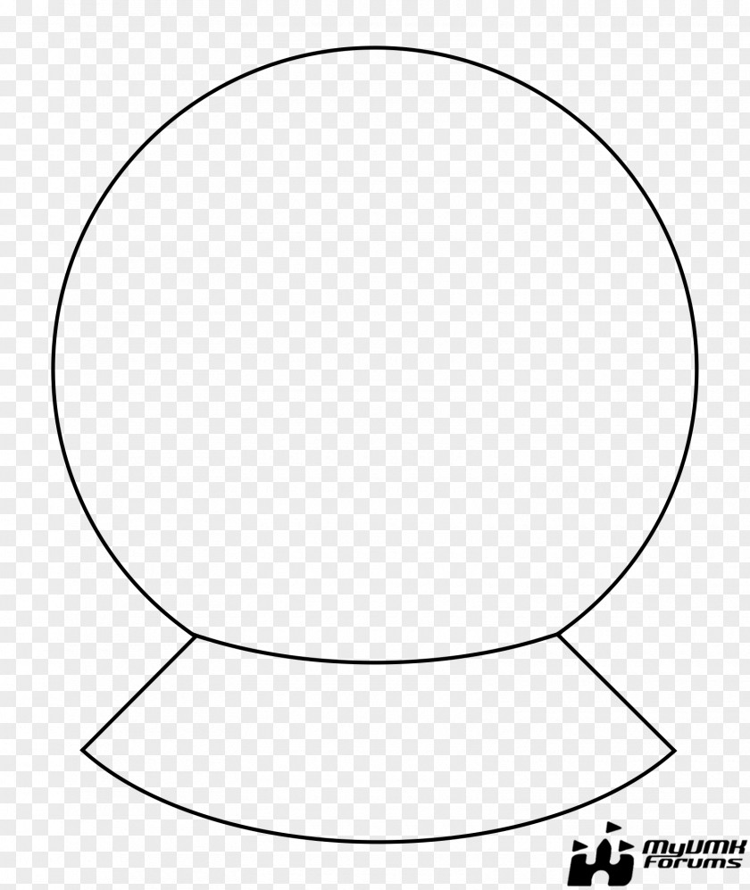 Circle Point Angle White PNG