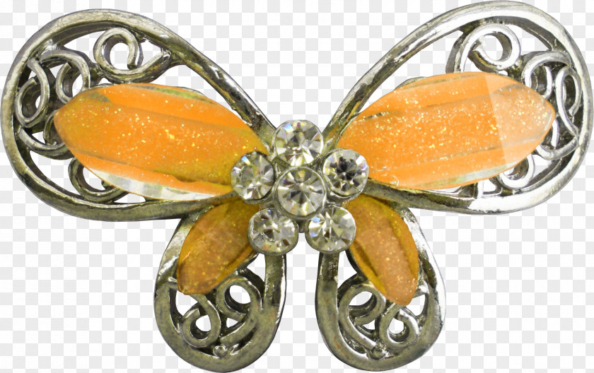 Crystal Butterfly Gemstone Jewellery PNG
