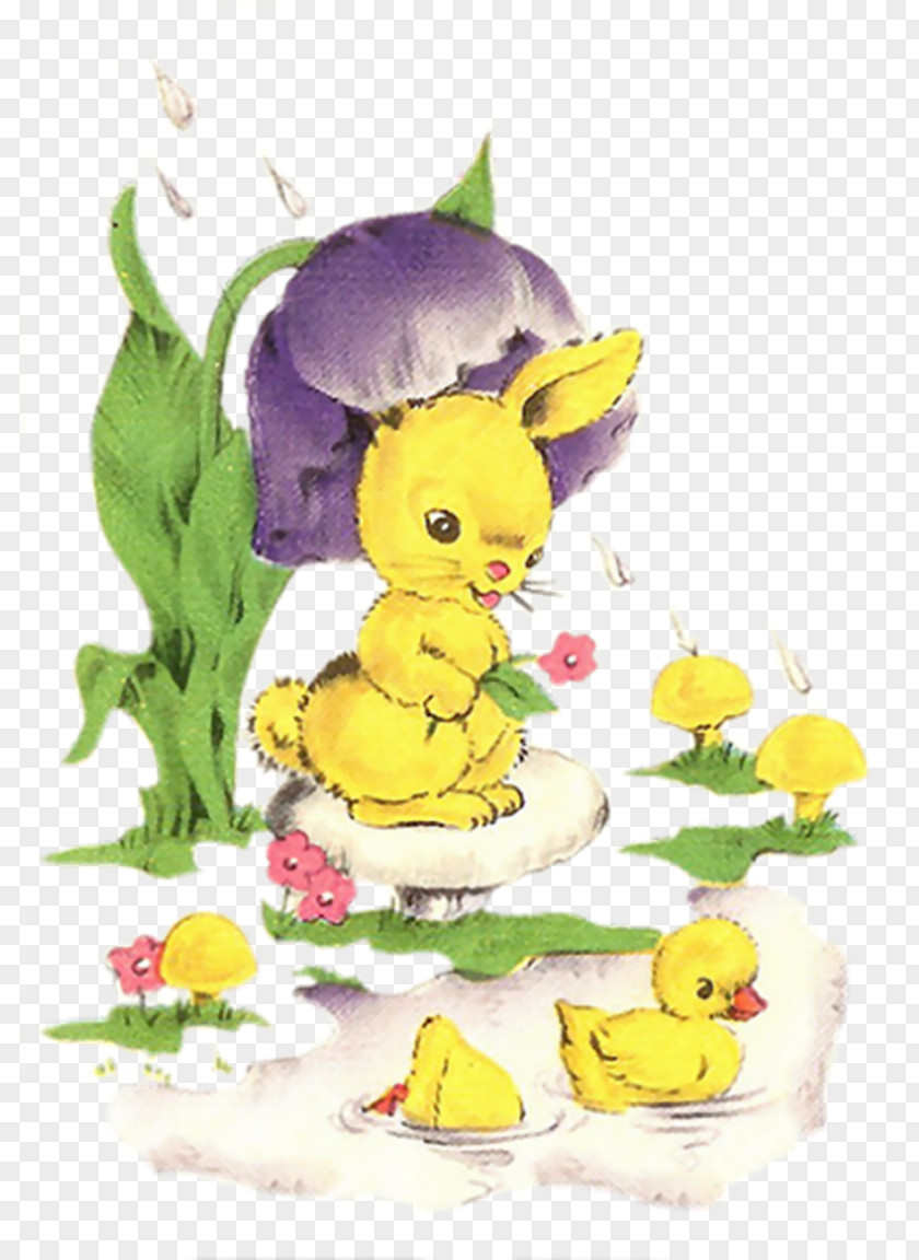 Flowers Umbrella Flower Cartoon Stuffed Animals & Cuddly Toys Easter PNG