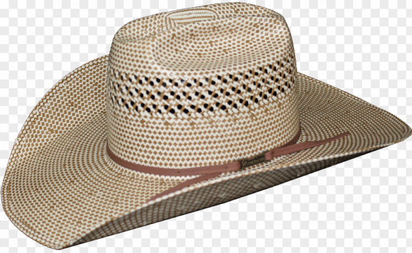 Hat Straw American Company Cowboy Fedora PNG