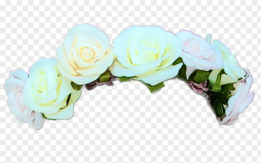 Headpiece Hydrangea Garden Roses PNG