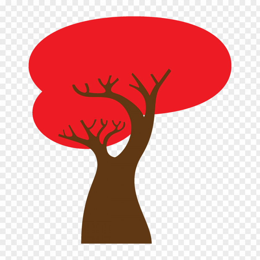 Logo Silhouette Autumn Tree Broadleaf PNG