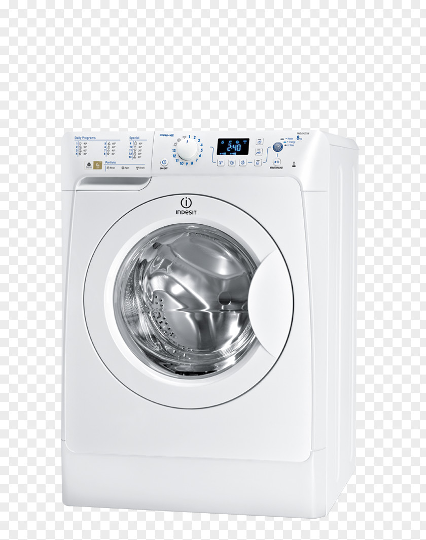 Washing Machines Indesit Co. Clothes Dryer Laundry Hotpoint PNG
