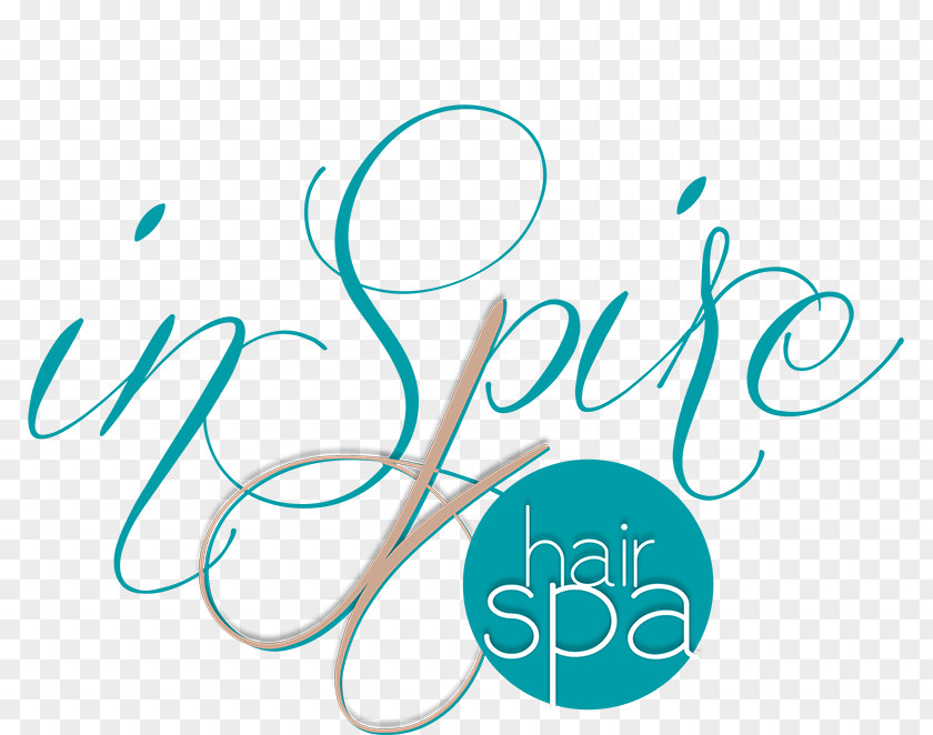Web Logo Inspire Hair Spa Massage Waxing Brand PNG
