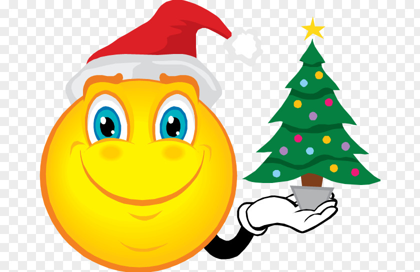 Christmas Time Pictures Smiley Emoticon Santa Claus Clip Art PNG