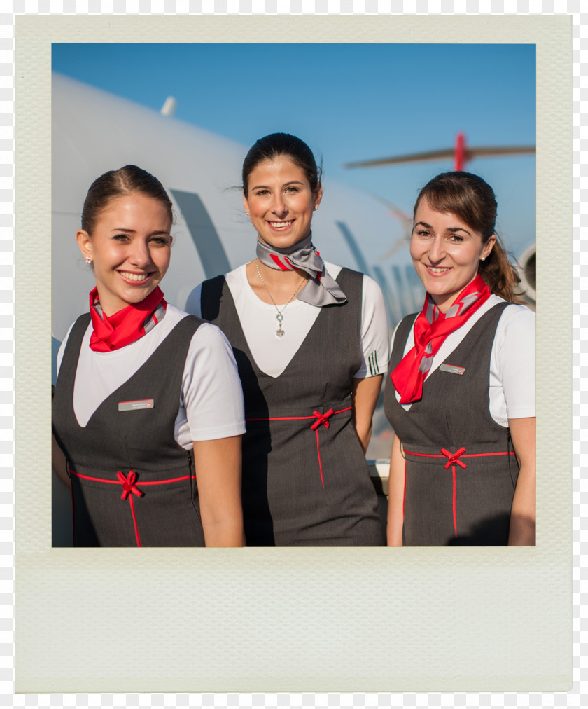 Flight Attendant Airplane Helvetic Airways Airline Aviation PNG