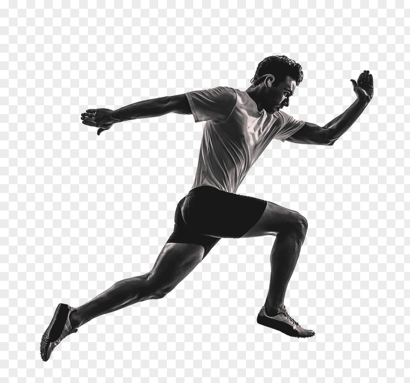 Jogging Athlete Running Sprint Sport Track & Field PNG