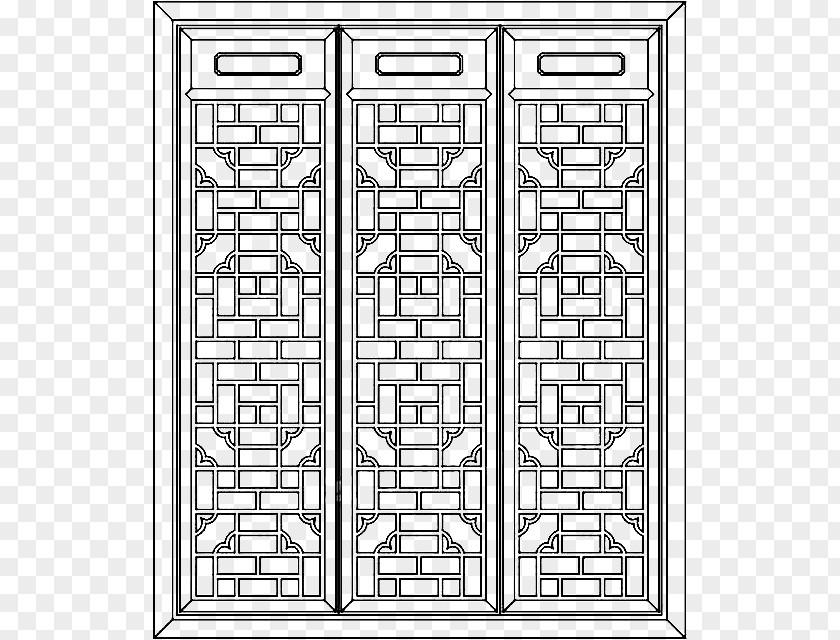 Ancient Carved Windows Window Furniture Wood PNG