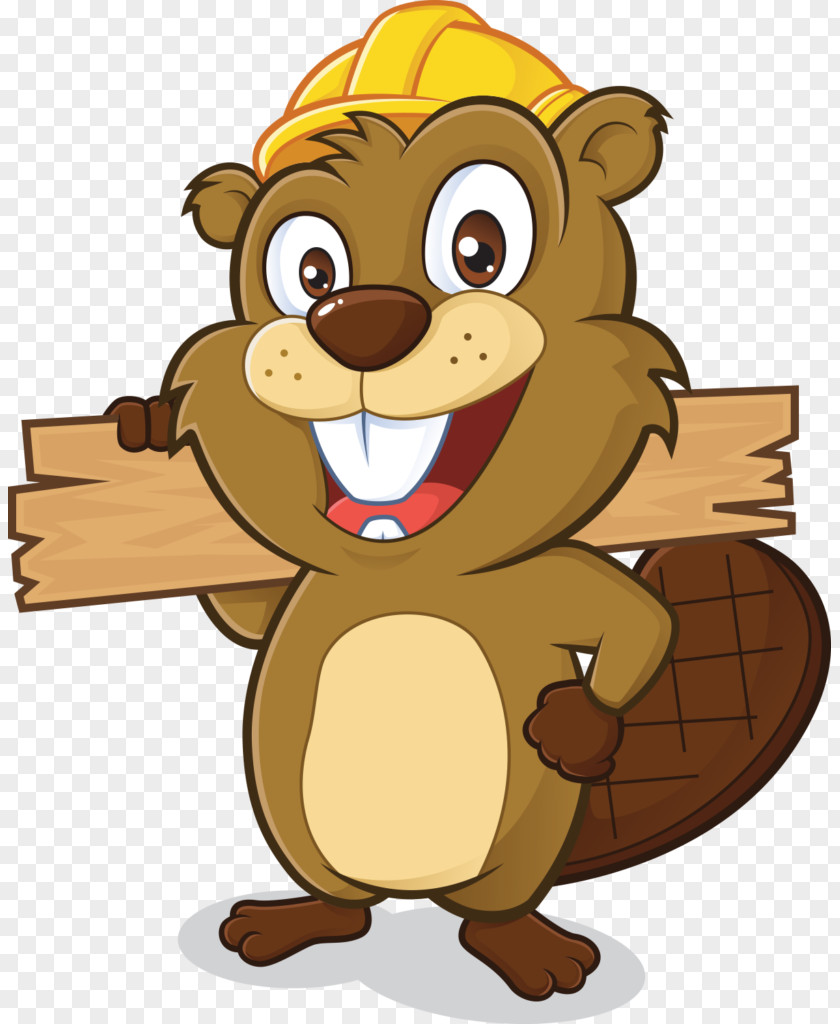 Beaver Cartoon Royalty-free Clip Art PNG