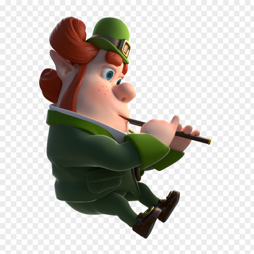 Flute Character Figurine Toy Finger PNG