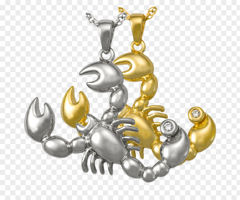 Scorpio Zodiac Charms & Pendants Jewellery Gold PNG