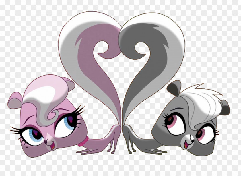 Skunk Littlest Pet Shop Zoe Trent Penny Ling Discovery Family Cartoon PNG