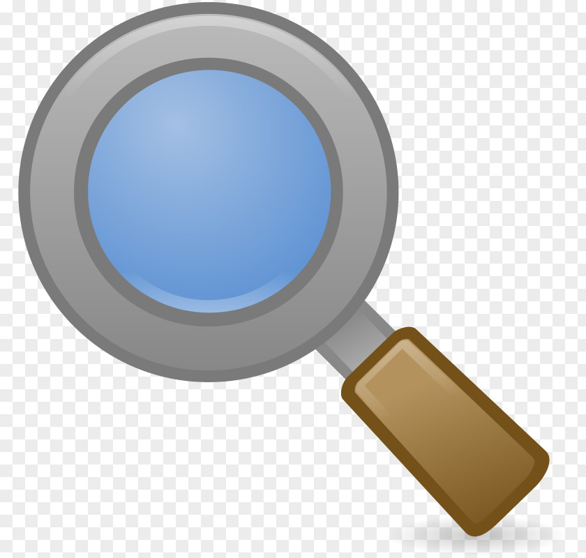 Clip On Magnifying Glass Favicon Art PNG
