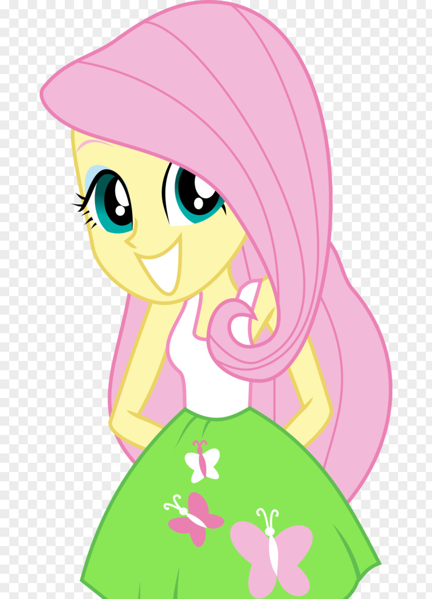 Eyelids Fluttershy My Little Pony: Equestria Girls PNG