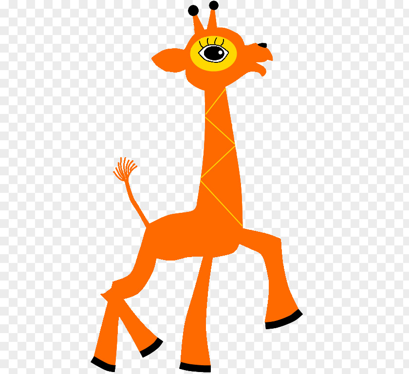 Giraffe Vector Animal Mammal Vertebrate Clip Art PNG