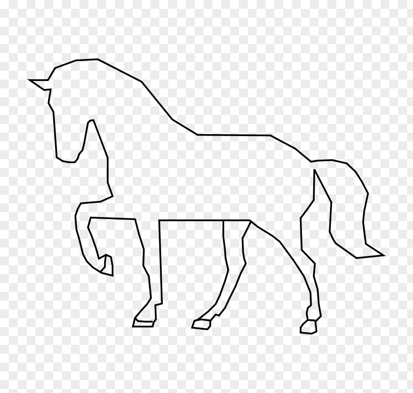 Horse Outline Images Pony Silhouette Clip Art PNG