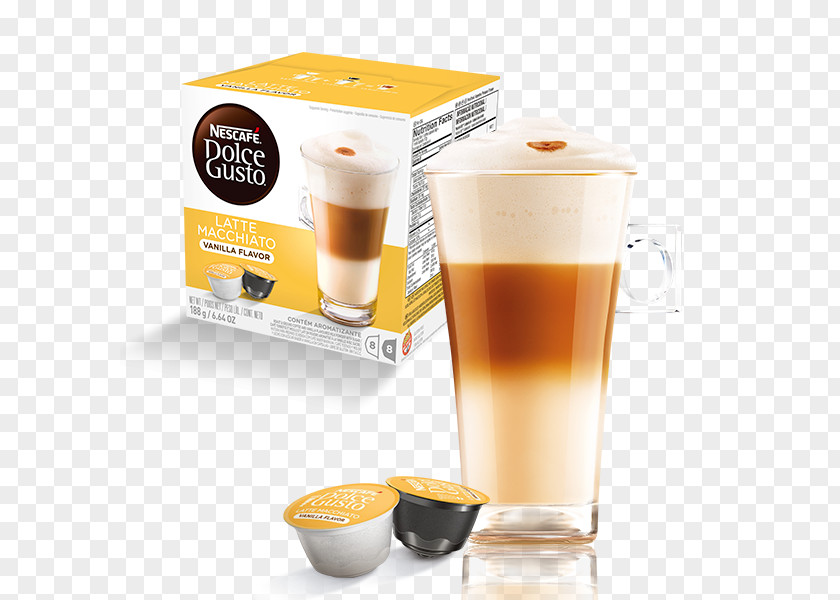 Latte Macchiato Dolce Gusto Caffè Coffee PNG