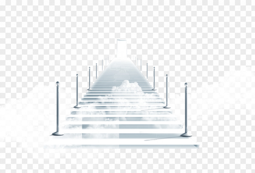 Stairs Architecture Triangle Black And White PNG