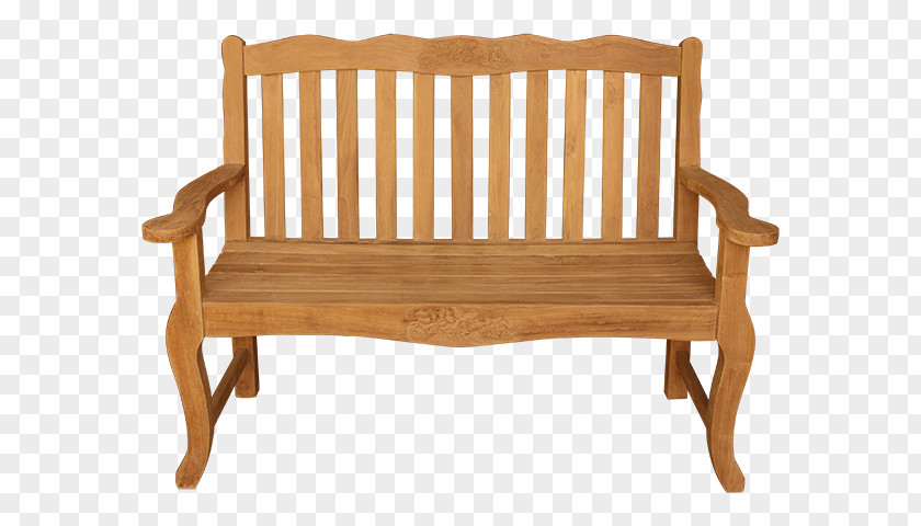 Table Bench Chair Teak Garden PNG