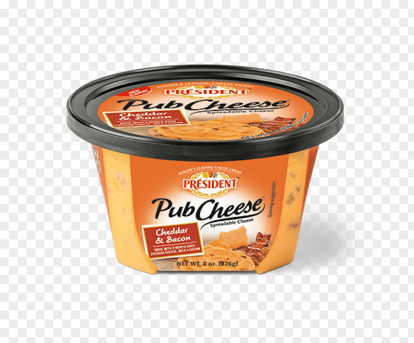 Cheese Sandwich Cream Président Spread PNG