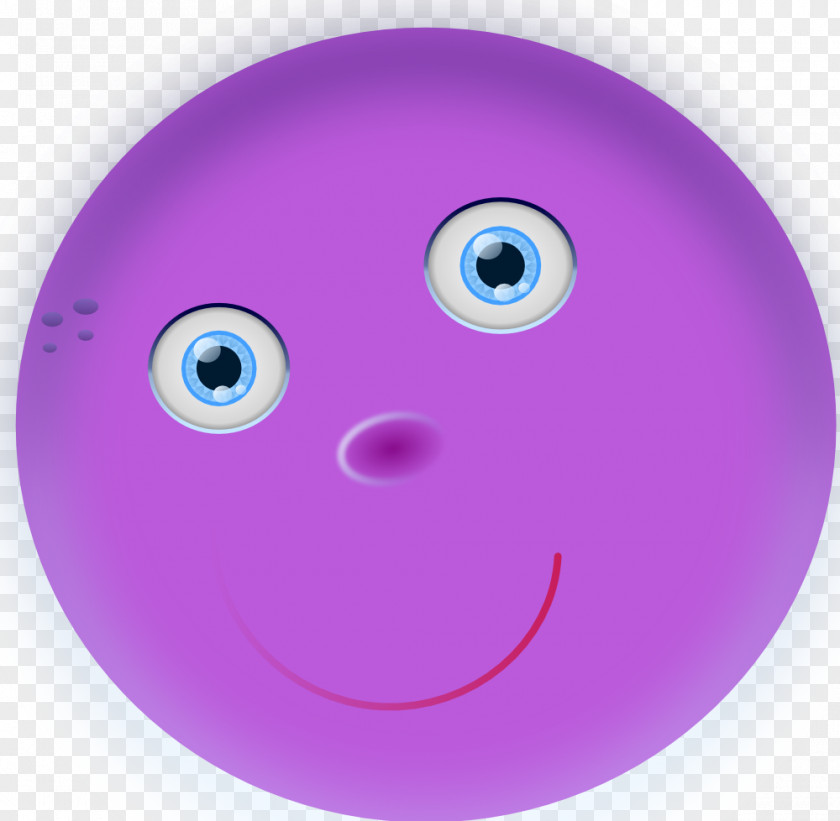 Cirlce Purple Clip Art Image Smiley PNG