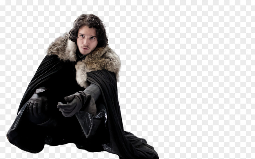 Jon Snow Arya Stark PicsArt Photo Studio Sticker Fur PNG