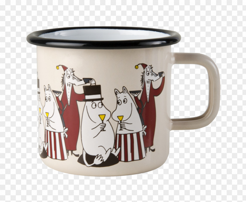 Mug Fillyjonk Muurla Moomins Moomintroll Moominpapa PNG