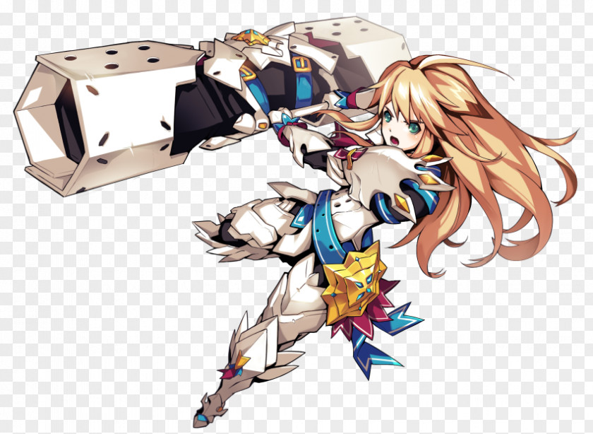 Paladin Elsword Desktop Wallpaper PNG