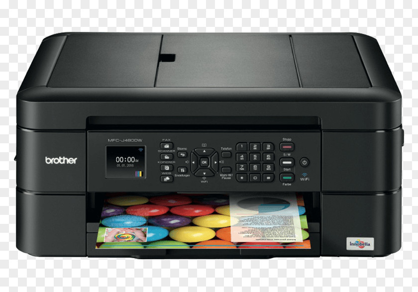 Printer Paper Inkjet Printing Multi-function Brother Industries PNG