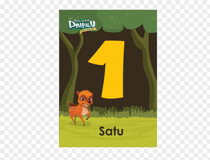 Nombor Canidae Number Flashcard Jalan 7/13 Mammal PNG