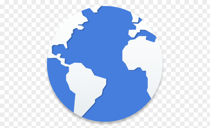 Browser World Globe Font PNG