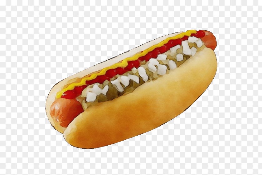 Fast Food Hot Dog Bun Sausage Dodger PNG