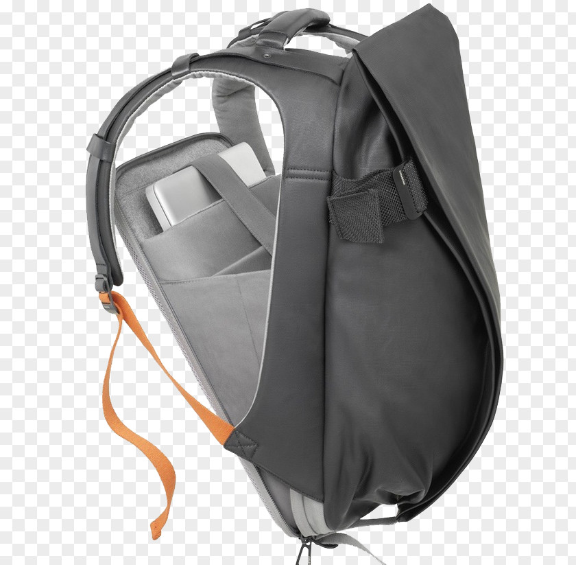 Grey Computer Bag Laptop Backpack Handbag PNG