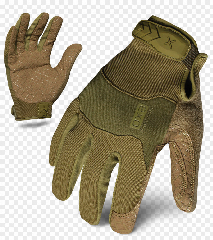 Olive Glove Military Tactics Green Color PNG